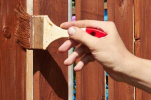 Fall Fence Maintenance