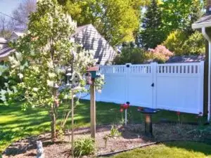 Polyvinyl Privacy Fence
