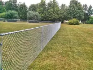 Residential Chain Link Fence in Grand Rapids, Michigan.