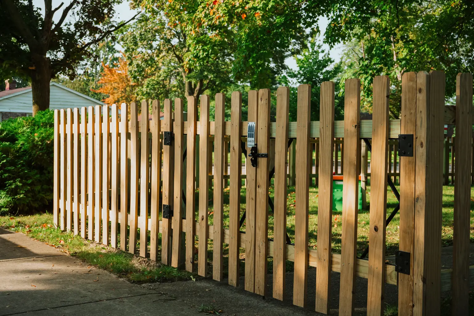Wood Picket in Grand Rapids Michigan